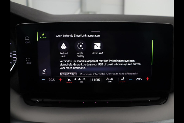 Škoda Octavia 1.0 e-TSI Business Edition Plus | Panoramadak | Adaptive cruise | Stoelverwarming | Camera | Head-Up | Carplay | Sfeerverlichting | Navigatie | Memory