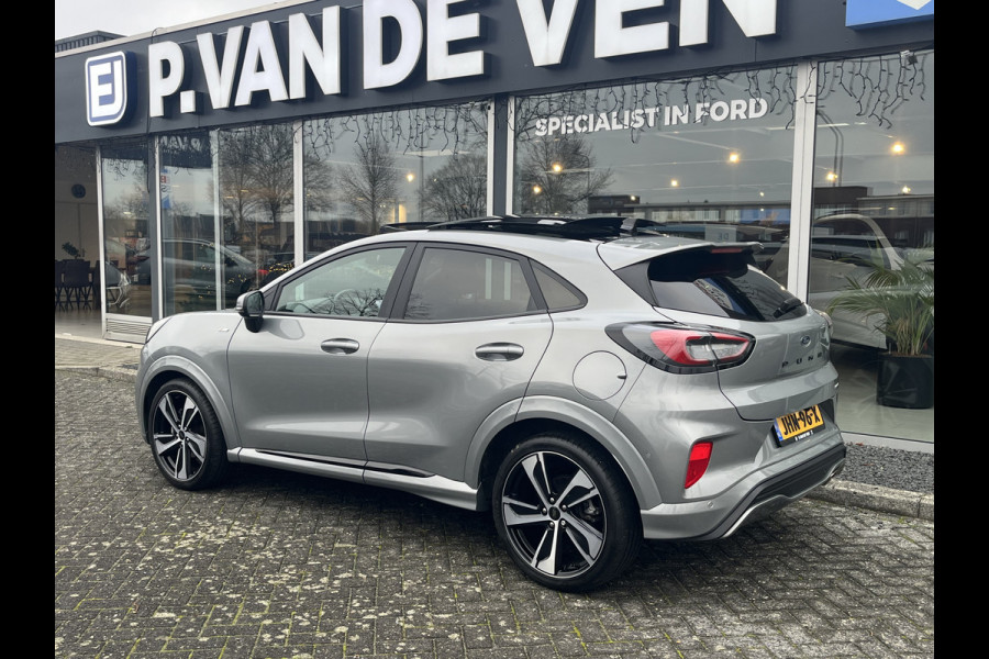 Ford Puma 1.0 EcoBoost Hybrid ST-Line X 155pk/114kW 6-bak | Garantie t/m 05-2028/50.000 km | Full Options | Panoramadak | Driver Assistance Pack | Keyless | Winter Pack | Technology Pack | etc. etc.