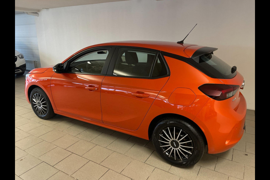 Opel Corsa 1.2 Edition AIRCO CRUISE NAVI VIA APP CAMERA PDC PARELMOER ORANJE NIEUWSTAAT