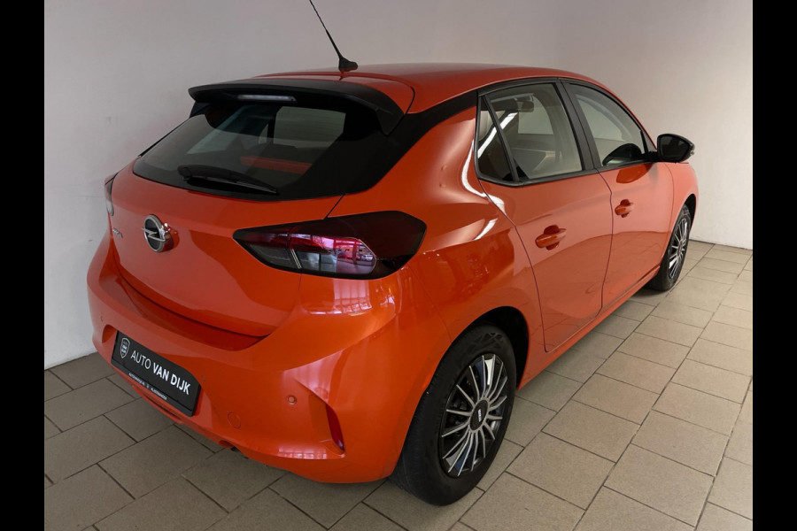 Opel Corsa 1.2 Edition AIRCO CRUISE NAVI VIA APP CAMERA PDC PARELMOER ORANJE NIEUWSTAAT