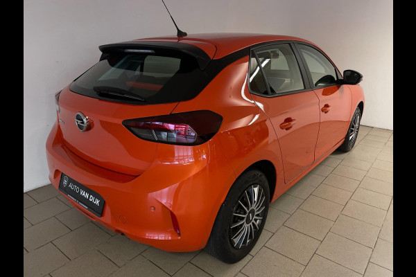 Opel Corsa 1.2 Edition AIRCO CRUISE NAVI VIA APP CAMERA PDC PARELMOER ORANJE NIEUWSTAAT
