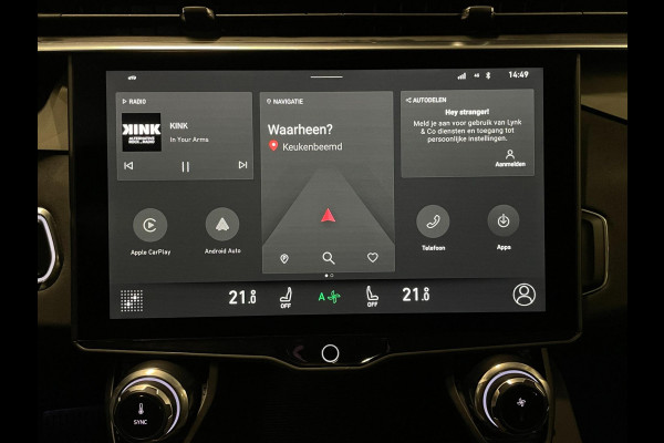 Lynk & Co 01 1.5|12-2022|PHEV|BLUE|PANO|ACC|360 CAMERA|ANDROID/CARPLAY|STOELVERW|INFINITY AUDIO|MEMORY|ELEK. A-KLEP + INTERIEUR|