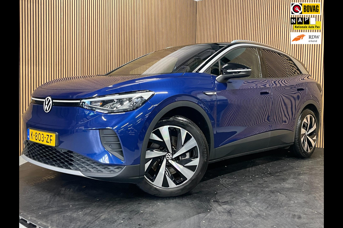 Volkswagen ID.4 Max 77 kWh|90%SOH|TREKH|LEDER|ACC|CAMERA|CARPLAY|CLIMA+CRUISE CONTRL|STOEL+STUURVERW|NAVI|NL-AUTO|INCL.BTW|1e EIG|