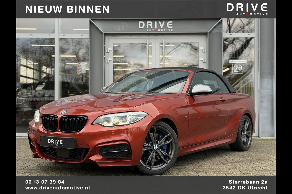 BMW 2 Serie Cabrio M240i High Ex. M-Sport Plus |Full Option|Orgineel NL|Dealer onderhouden