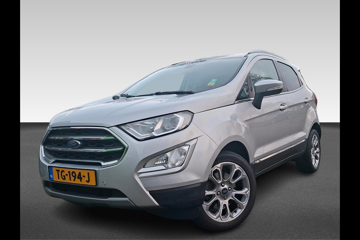 Ford EcoSport 1.0 EcoBoost Titanium zeer complete auto | blindspot | stuur-stoel- en voorruitverwarming | cruise control
