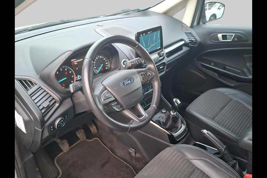Ford EcoSport 1.0 EcoBoost Titanium | zeer complete auto | blindspot | stuur-stoel- én voorruitverwarming | cruise control
