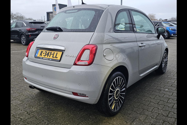 Fiat 500 1.0 Hybrid Launch Edition Climate control | Schuif-kanteldak | Multifunctioneel stuurwiel | Digitaal dashboard | Half leder etc.
