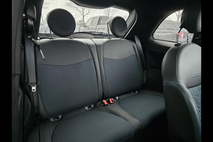 Fiat 500 1.0 Hybrid Launch Edition Climate control | Schuif-kanteldak | Multifunctioneel stuurwiel | Digitaal dashboard | Half leder etc.