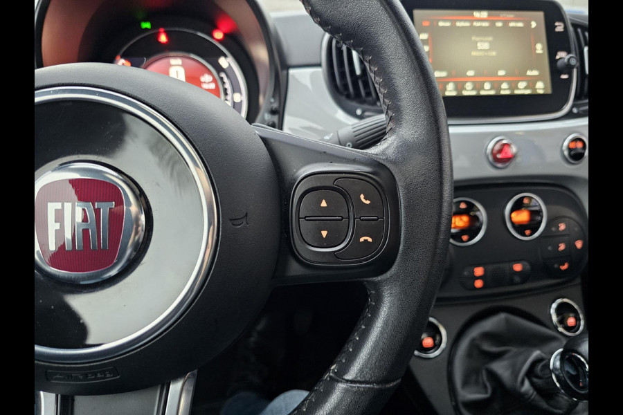 Fiat 500 1.0 Hybrid Launch Edition Climate control | Schuif-kanteldak | Multifunctioneel stuurwiel | Digitaal dashboard | Half leder etc.