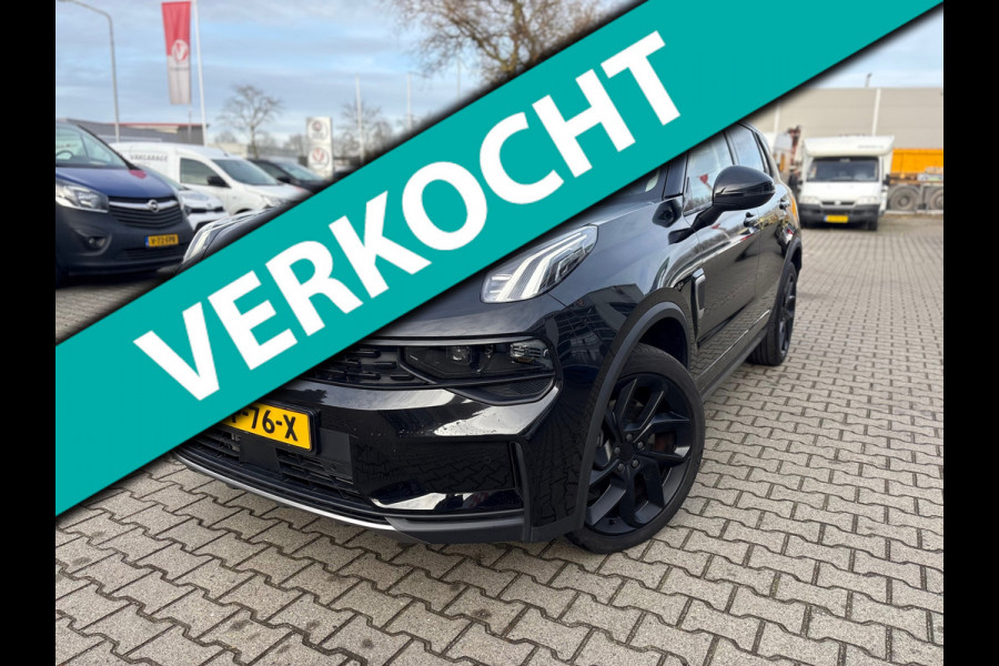 Lynk & Co 01 1.5 PHEV 261 PK AUTOMAAT BLACK EDITION (BOVAG/RIJKLAARPRIJS)