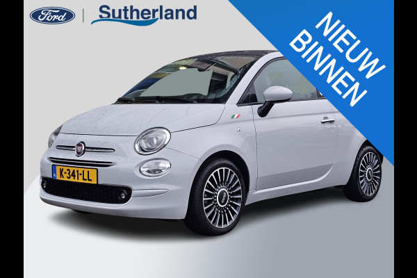 Fiat 500 1.0 Hybrid Launch Edition Climate control | Schuif-kanteldak | Multifunctioneel stuurwiel | Digitaal dashboard | Half leder etc.