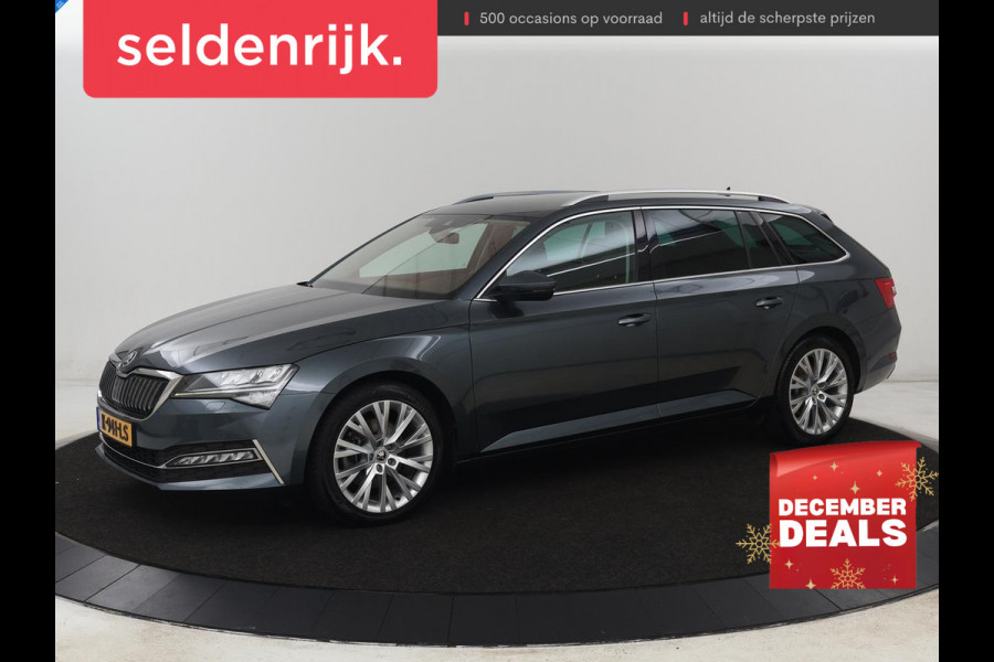 Škoda Superb 1.4 TSI iV Business Edition | Leder/Alcantara | Stoelverwarming | Canton Sound | Memory | Virtual Cockpit | Carplay | Camera | Navigatie | Cruise control | PHEV | Plug In