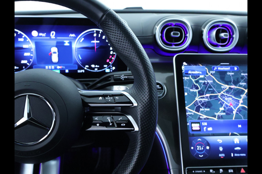 Mercedes-Benz C-Klasse Estate 300 e AMG Plug-In Hybride Edition AMG-Line | Panorama Schuif-Kanteldak | Alarm Klasse 3  |360° camera | Stuur en Stoelverwarming. Inclusief 24 maanden Mercedes-Benz Certified garantie voor Europa.