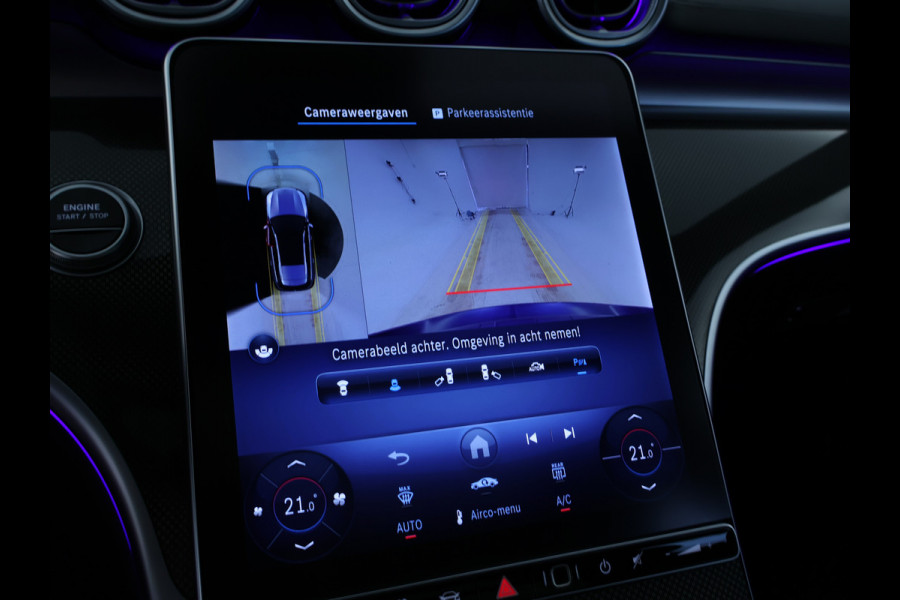 Mercedes-Benz C-Klasse Estate 300 e AMG Plug-In Hybride Edition AMG-Line | Panorama Schuif-Kanteldak | Alarm Klasse 3  |360° camera | Stuur en Stoelverwarming. Inclusief 24 maanden Mercedes-Benz Certified garantie voor Europa.