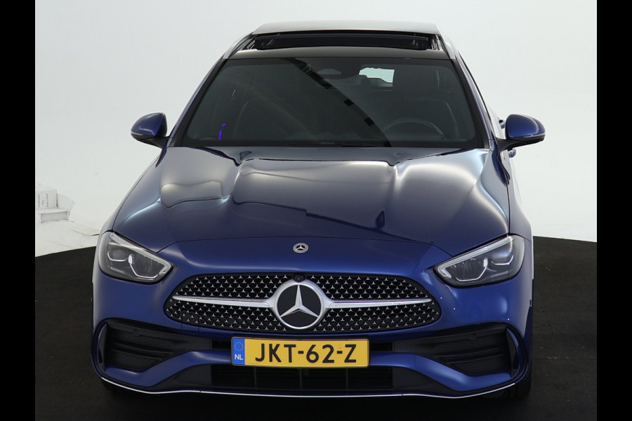 Mercedes-Benz C-Klasse Estate 300 e AMG Plug-In Hybride Edition AMG-Line | Panorama Schuif-Kanteldak | Alarm Klasse 3  |360° camera | Stuur en Stoelverwarming. Inclusief 24 maanden Mercedes-Benz Certified garantie voor Europa.