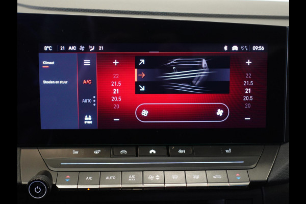 Opel Astra 1.2 Automaat GS Line | Climate control | Adaptive cruise control | LED | Voorstoelen verwarmd | Stuurwiel verwarmd | Achteruitrij camera 360* | Sfeer verlichting | Apple carplay/ Android auto