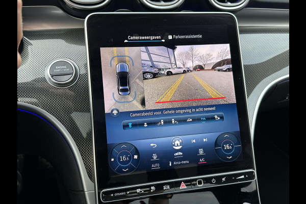 Mercedes-Benz C-Klasse 300 e AMG Line VAN: €45.900,- VOOR: €42.877,- UW EINDEJAARSVOORDEEL: €3.023,- SUPER COMPLEET| PANO| ELEK. TREKHAAK. | ELEK. ACHTERKLEP| ELEK. STOELEN| ADAPTIVE CRUISE|