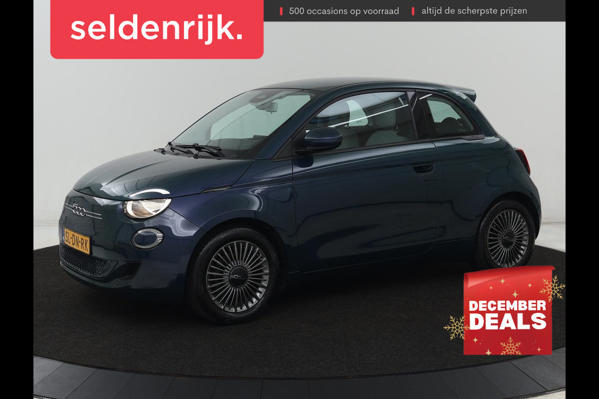 Fiat 500 Icon 42 kWh 3 Fase | Navigatie | Cruise control | Climate control | Carplay | Parkeerhulp | Bluetooth