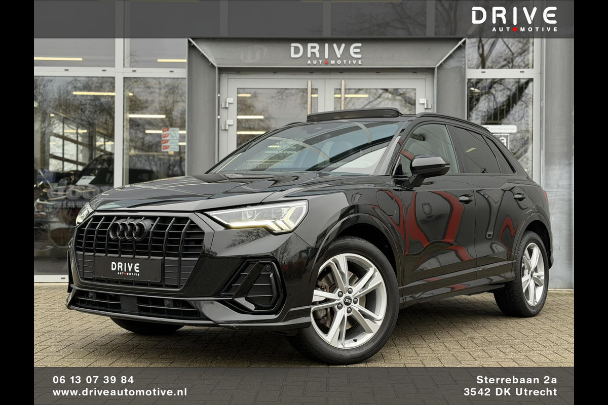 Audi Q3 45 TFSI e S edition |Black optic|Pano|Leer|Matrix|