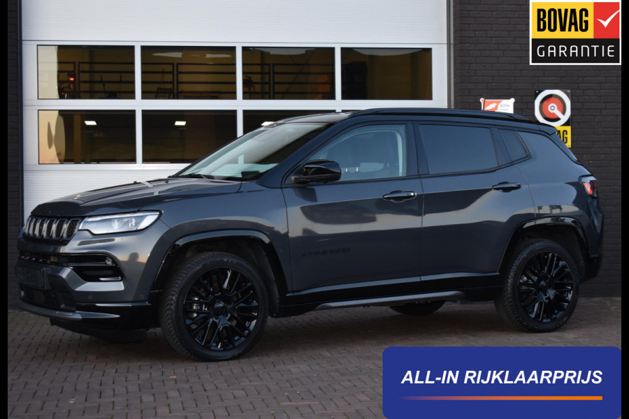Jeep Compass 1.5T e-Hybrid S Aut. | Leder | LED | Stoelverw. | 360 Camera | Navi | Incl. garantie