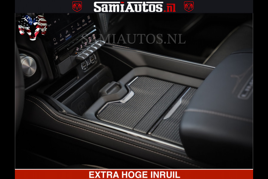 Dodge Ram 1500 Limited Night | 5.7 V8 Hemi Full Option | Comfortabele Dubbele Cabine met Royale 5 Zitplaatsen | De Meest Luxe en Volle Pick-Up in zijn Klasse | BPM vrij | Nu Leverbaar uit Voorraad | Voorraad Nr v45lpr
