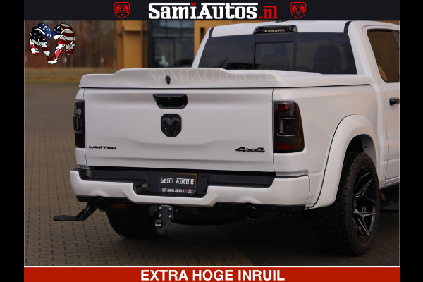 Dodge Ram 1500 Limited Night | 5.7 V8 Hemi Full Option | Comfortabele Dubbele Cabine met Royale 5 Zitplaatsen | De Meest Luxe en Volle Pick-Up in zijn Klasse | BPM vrij | Nu Leverbaar uit Voorraad | Voorraad Nr v45lpr