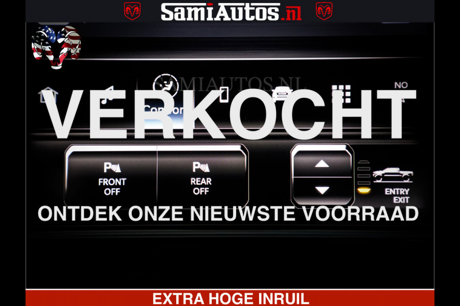 Dodge Ram 1500 Limited Night High Output 540HP 706Nm | Massage + Full Option | De Meest Luxe en Volle Pick-Up in zijn Klasse | Comfortabele Dubbele Cabine met Royale 5 Zitplaatsen | BPM vrij | Nu Leverbaar uit Voorraad | Voorraad Nr 2350 - 5181