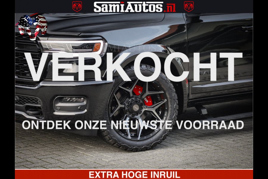 Dodge Ram 1500 540 PK Limited High Output 706Nm | Massage + Full Option | De Meest Luxe en Volle Pick-Up in zijn Klasse | Comfortabele Dubbele Cabine met Royale 5 Zitplaatsen | HULK PACK MEERPRIJS |  Voorraad Nr 2333 - 5129