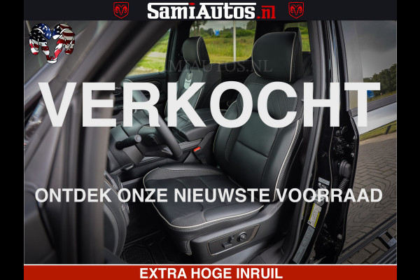 Dodge Ram 1500 540 PK Limited High Output 706Nm | Massage + Full Option | De Meest Luxe en Volle Pick-Up in zijn Klasse | Comfortabele Dubbele Cabine met Royale 5 Zitplaatsen | HULK PACK MEERPRIJS |  Voorraad Nr 2333 - 5129