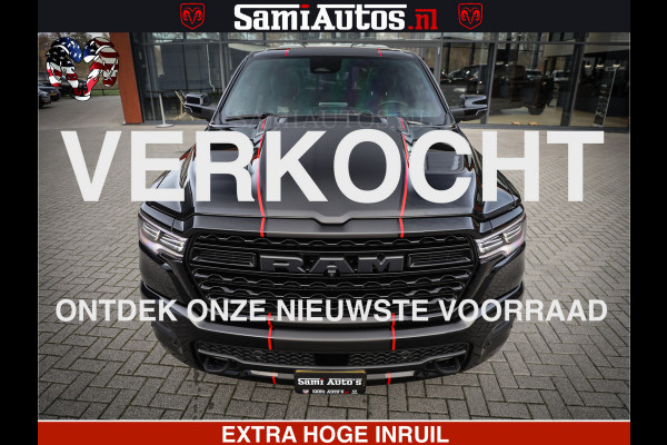 Dodge Ram 1500 540 PK Limited High Output 706Nm | Massage + Full Option | De Meest Luxe en Volle Pick-Up in zijn Klasse | Comfortabele Dubbele Cabine met Royale 5 Zitplaatsen | HULK PACK MEERPRIJS |  Voorraad Nr 2333 - 5129