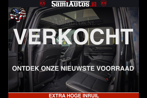 Dodge Ram 1500 540 PK Limited High Output 706Nm | Massage + Full Option | De Meest Luxe en Volle Pick-Up in zijn Klasse | Comfortabele Dubbele Cabine met Royale 5 Zitplaatsen | HULK PACK MEERPRIJS |  Voorraad Nr 2333 - 5129