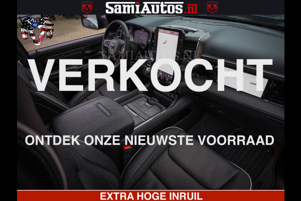 Dodge Ram 1500 Limited Night High Output 540HP 706Nm | Massage + Full Option | De Meest Luxe en Volle Pick-Up in zijn Klasse | Comfortabele Dubbele Cabine met Royale 5 Zitplaatsen | BPM vrij | Nu Leverbaar uit Voorraad | Voorraad Nr 2327 - 5407