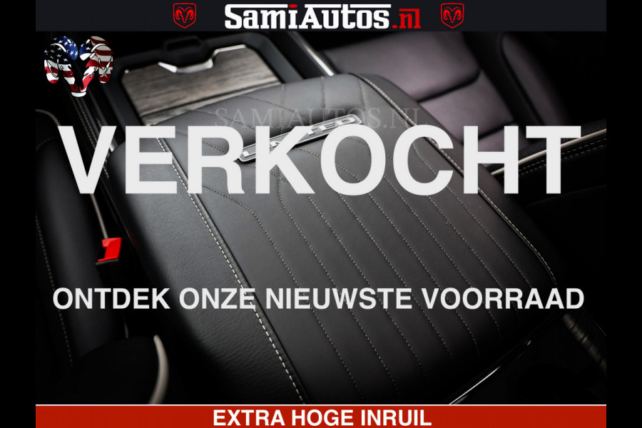 Dodge Ram 1500 Limited Night High Output 540HP 706Nm | Massage + Full Option | De Meest Luxe en Volle Pick-Up in zijn Klasse | Comfortabele Dubbele Cabine met Royale 5 Zitplaatsen | BPM vrij | Nu Leverbaar uit Voorraad | Voorraad Nr 2327 - 5407
