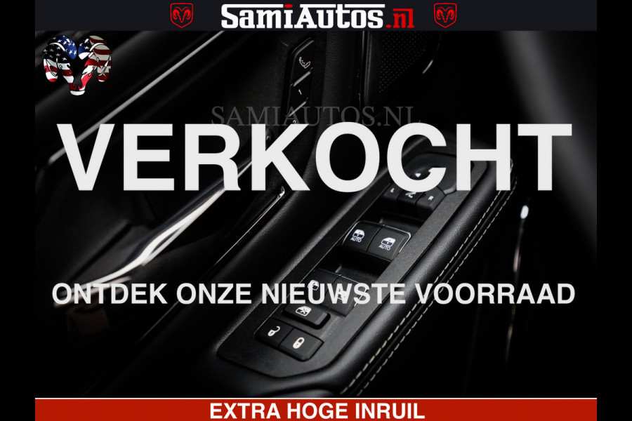 Dodge Ram 1500 Limited Night High Output 540HP 706Nm | Massage + Full Option | De Meest Luxe en Volle Pick-Up in zijn Klasse | Comfortabele Dubbele Cabine met Royale 5 Zitplaatsen | BPM vrij | Nu Leverbaar uit Voorraad | Voorraad Nr 2327 - 5407