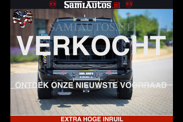 Dodge Ram 1500 Limited Night High Output 540HP 706Nm | Massage + Full Option | De Meest Luxe en Volle Pick-Up in zijn Klasse | Comfortabele Dubbele Cabine met Royale 5 Zitplaatsen | BPM vrij | Nu Leverbaar uit Voorraad | Voorraad Nr 2327 - 5407