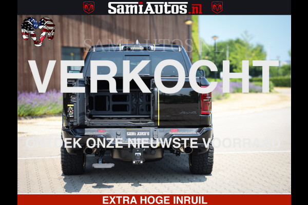 Dodge Ram 1500 Limited Night High Output 540HP 706Nm | Massage + Full Option | De Meest Luxe en Volle Pick-Up in zijn Klasse | Comfortabele Dubbele Cabine met Royale 5 Zitplaatsen | BPM vrij | Nu Leverbaar uit Voorraad | Voorraad Nr 2327 - 5407