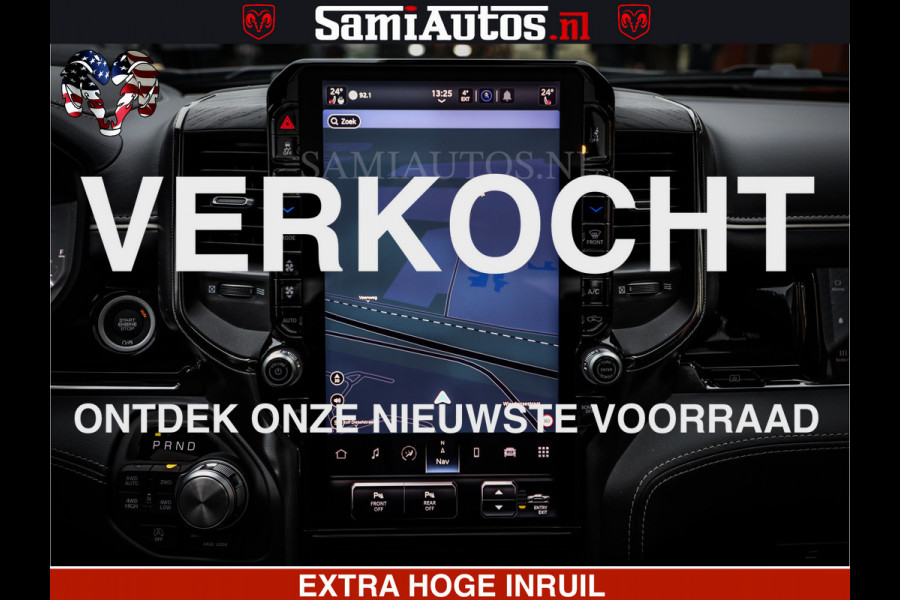Dodge Ram 1500 Limited Night High Output 540HP 706Nm | Massage + Full Option | De Meest Luxe en Volle Pick-Up in zijn Klasse | Comfortabele Dubbele Cabine met Royale 5 Zitplaatsen | BPM vrij | Nu Leverbaar uit Voorraad | Voorraad Nr 2327 - 5407