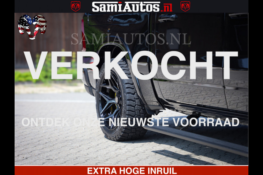 Dodge Ram 1500 Limited Night High Output 540HP 706Nm | Massage + Full Option | De Meest Luxe en Volle Pick-Up in zijn Klasse | Comfortabele Dubbele Cabine met Royale 5 Zitplaatsen | BPM vrij | Nu Leverbaar uit Voorraad | Voorraad Nr 2327 - 5407