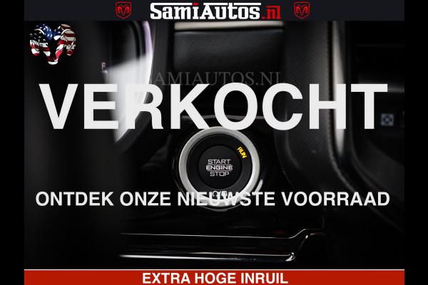 Dodge Ram 1500 Limited Night High Output 540HP 706Nm | Massage + Full Option | De Meest Luxe en Volle Pick-Up in zijn Klasse | Comfortabele Dubbele Cabine met Royale 5 Zitplaatsen | BPM vrij | Nu Leverbaar uit Voorraad | Voorraad Nr 2327 - 5407