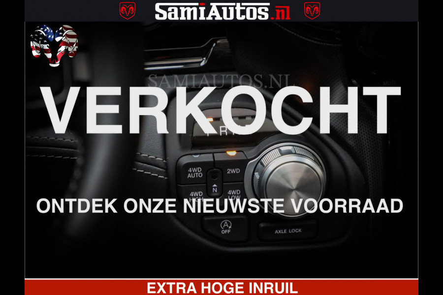 Dodge Ram 1500 Limited Night High Output 540HP 706Nm | Massage + Full Option | De Meest Luxe en Volle Pick-Up in zijn Klasse | Comfortabele Dubbele Cabine met Royale 5 Zitplaatsen | BPM vrij | Nu Leverbaar uit Voorraad | Voorraad Nr 2327 - 5407