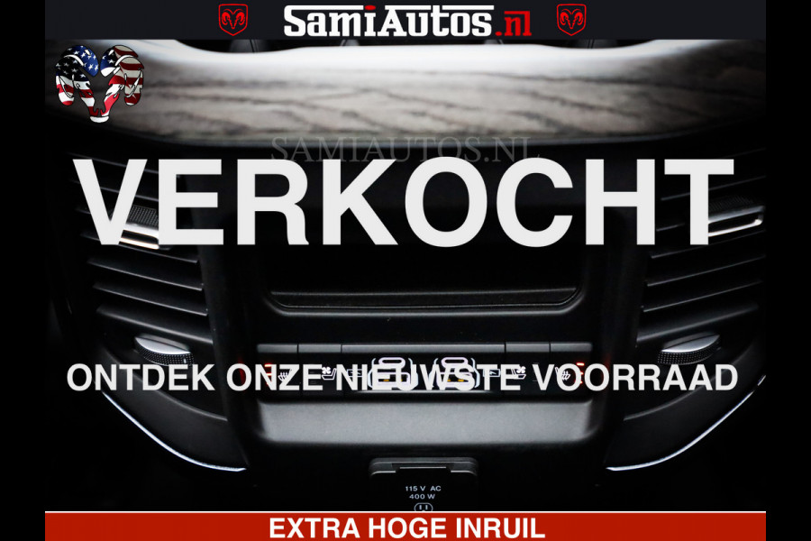 Dodge Ram 1500 Limited Night High Output 540HP 706Nm | Massage + Full Option | De Meest Luxe en Volle Pick-Up in zijn Klasse | Comfortabele Dubbele Cabine met Royale 5 Zitplaatsen | BPM vrij | Nu Leverbaar uit Voorraad | Voorraad Nr 2327 - 5407