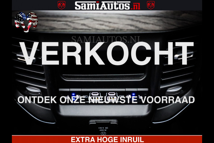 Dodge Ram 1500 Limited Night High Output 540HP 706Nm | Massage + Full Option | De Meest Luxe en Volle Pick-Up in zijn Klasse | Comfortabele Dubbele Cabine met Royale 5 Zitplaatsen | BPM vrij | Nu Leverbaar uit Voorraad | Voorraad Nr 2327 - 5407