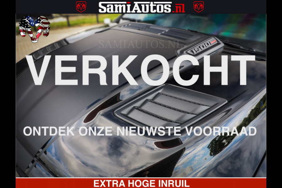 Dodge Ram 1500 Limited Night High Output 540HP 706Nm | Massage + Full Option | De Meest Luxe en Volle Pick-Up in zijn Klasse | Comfortabele Dubbele Cabine met Royale 5 Zitplaatsen | BPM vrij | Nu Leverbaar uit Voorraad | Voorraad Nr 2367 - 5430