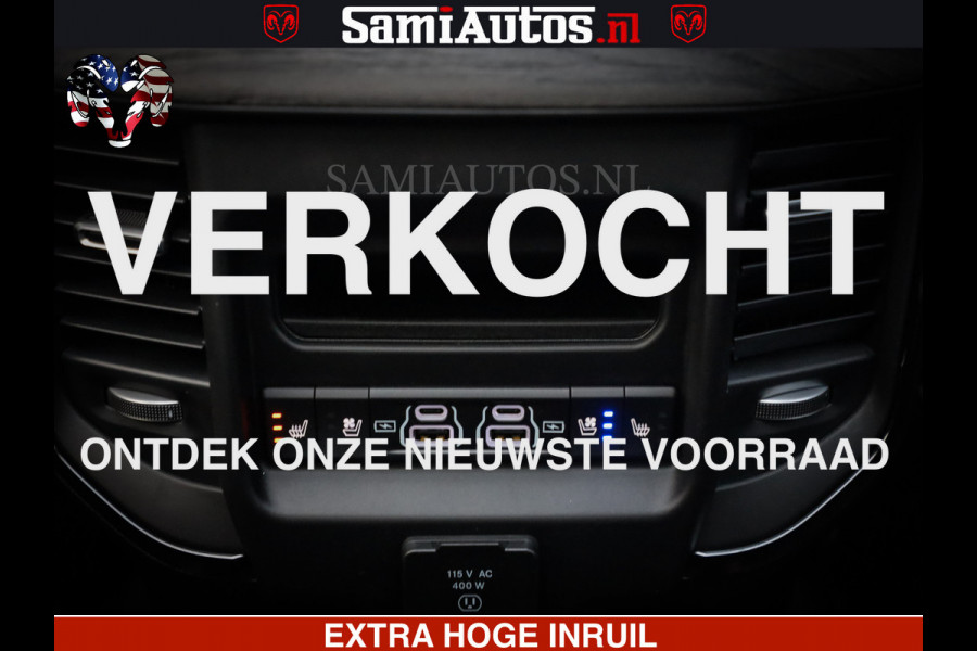 Dodge Ram 1500 Limited Night High Output 540HP 706Nm | Massage + Full Option | De Meest Luxe en Volle Pick-Up in zijn Klasse | Comfortabele Dubbele Cabine met Royale 5 Zitplaatsen | BPM vrij | Nu Leverbaar uit Voorraad | Voorraad Nr 2367 - 5430