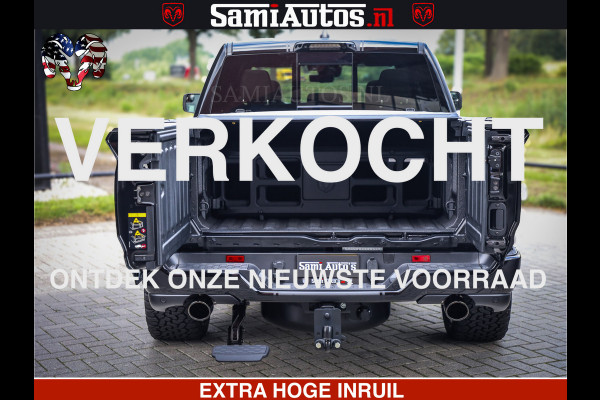 Dodge Ram 1500 Limited Night High Output 540HP 706Nm | Massage + Full Option | De Meest Luxe en Volle Pick-Up in zijn Klasse | Comfortabele Dubbele Cabine met Royale 5 Zitplaatsen | BPM vrij | Nu Leverbaar uit Voorraad | Voorraad Nr 2367 - 5430