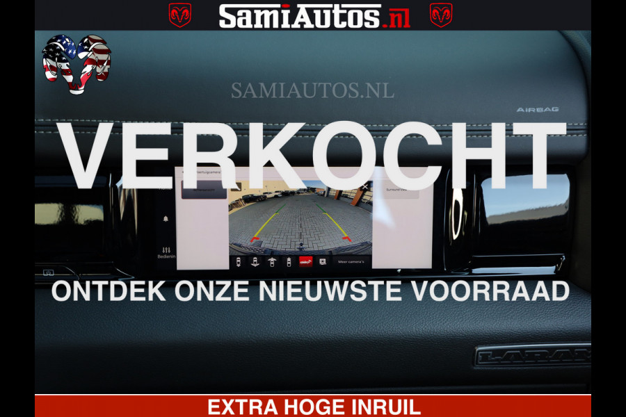 Dodge Ram 1500 Night Premium | Full Option | De Meest Luxe Pick-Up in zijn Klasse | Comfortabele Dubbele Cabine met Royale 5 Zitplaatsen | BPM vrij | Nu Leverbaar uit Voorraad | Voorraad Nr 2282 - 3332