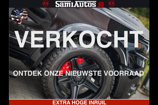 Dodge Ram 1500 Night Premium | Full Option | De Meest Luxe Pick-Up in zijn Klasse | Comfortabele Dubbele Cabine met Royale 5 Zitplaatsen | BPM vrij | Nu Leverbaar uit Voorraad | Voorraad Nr 2282 - 3332