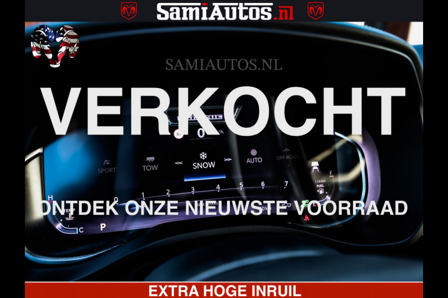 Dodge Ram 1500 Night Premium | Full Option | De Meest Luxe Pick-Up in zijn Klasse | Comfortabele Dubbele Cabine met Royale 5 Zitplaatsen | BPM vrij | Nu Leverbaar uit Voorraad | Voorraad Nr 2282 - 3332