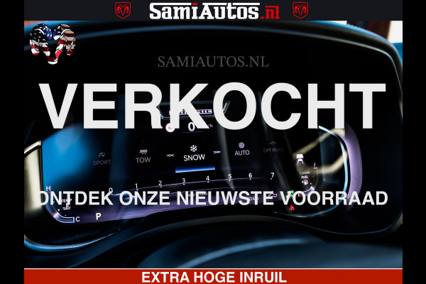 Dodge Ram 1500 Night Premium | Full Option | De Meest Luxe Pick-Up in zijn Klasse | Comfortabele Dubbele Cabine met Royale 5 Zitplaatsen | BPM vrij | Nu Leverbaar uit Voorraad | Voorraad Nr 2282 - 3332