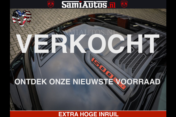 Dodge Ram 1500 Night Premium | Full Option | De Meest Luxe Pick-Up in zijn Klasse | Comfortabele Dubbele Cabine met Royale 5 Zitplaatsen | BPM vrij | Nu Leverbaar uit Voorraad | Voorraad Nr 2282 - 3332
